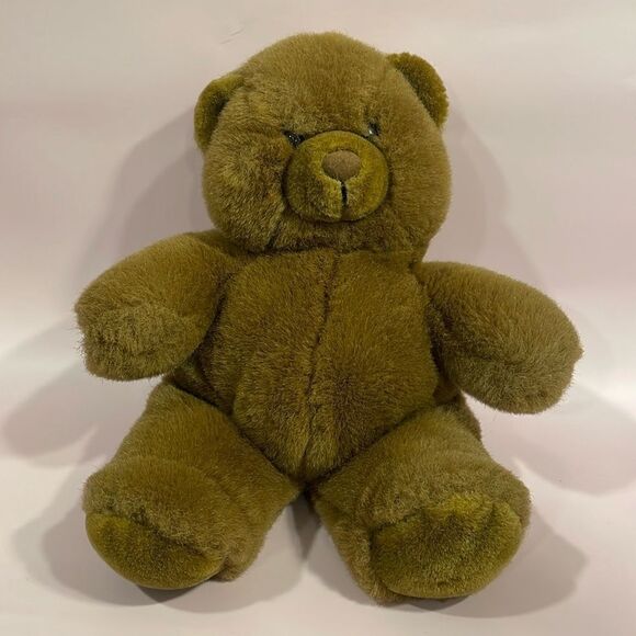 ganzbros 1989 The Heritage Collection Soft Brown Teddy Bear Plush Excellent Con… - Picture 1 of 8